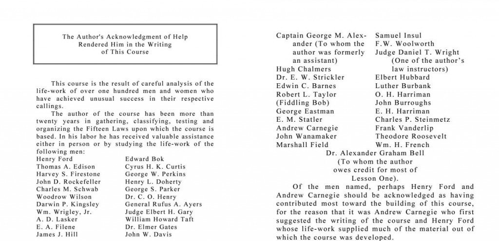 List of 45 names Hill Thanked