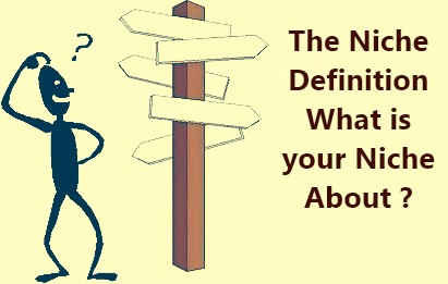 The Niche Definition What is your niche about The Niche Definition What is your niche about cartoon figure thinking about choice on niche with empty sign post