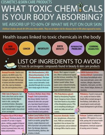 Toxic chemicals absorbed via the skin Toxic chemicals absorbed via the skin