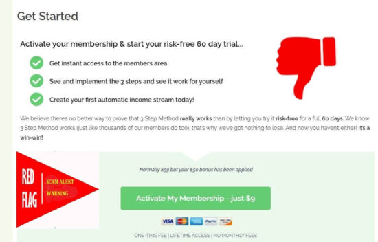 Is the 3 Step Method A Scam 3 Step Method Scam Red Flags