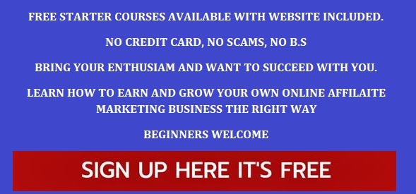 Banner for Free Starter Courses Available Start Now