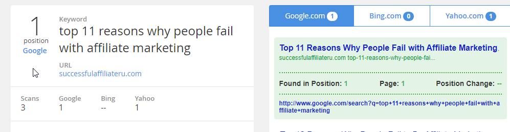 Results showing using Jaaxy Keyword Research Tool with results on How To Get Ranked Number 1 On Google How To Get Ranked Number 1 On Google