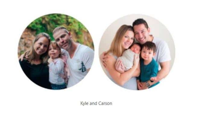 Kyle and Carson Co-Founders of Wealthy Affiliate Image of Kyle and Carson Co-Founders of Wealthy Affiliate along with their families.