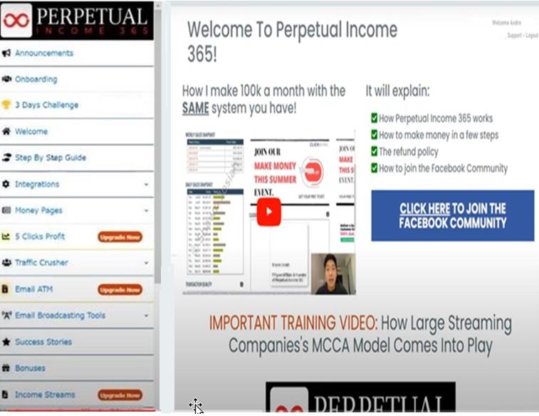 What is Covered within Perpetual Income 365 Training What is Covered within Perpetual Income 365 Training