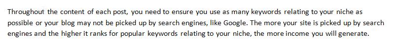 Keyword stuffing given in this statement Keyword stuffing given in this statement